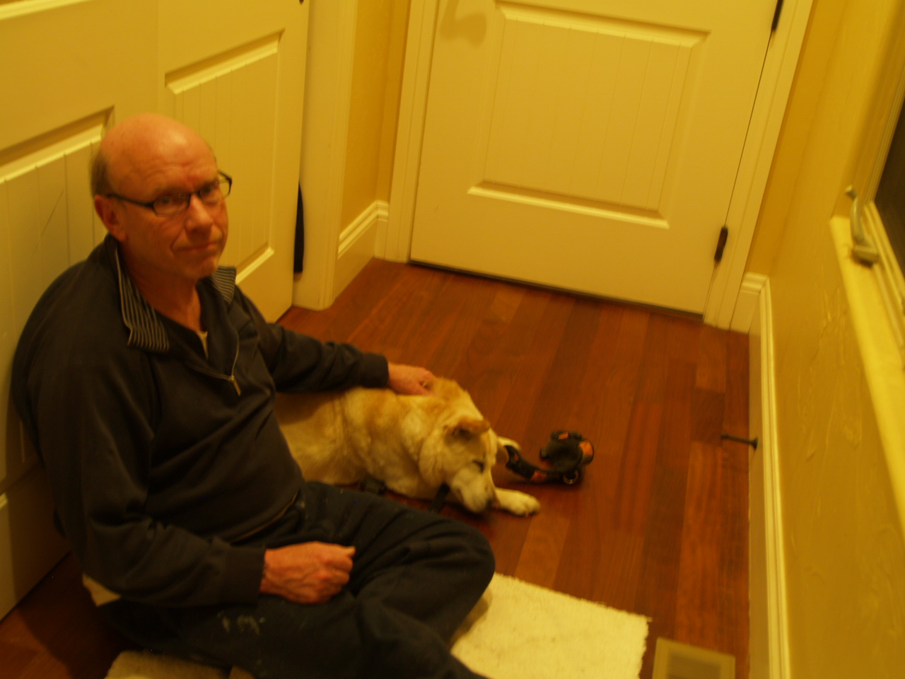 Sandy at home